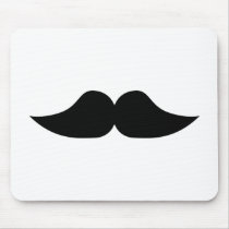 Mustache Mouse Pads