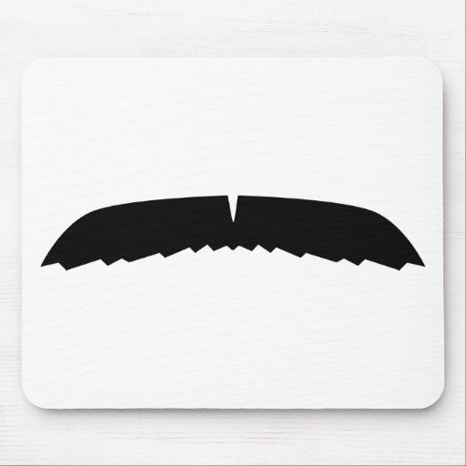 Mustache Mousepads