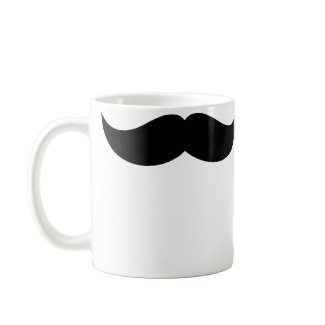 Mustache Mug