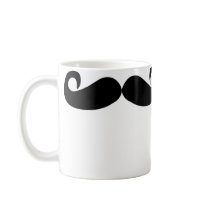Mustache Mug