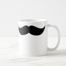 Mustache Mug