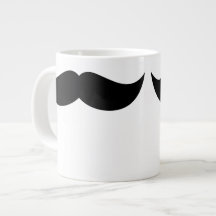 Mustache Mug Jumbo Mugs