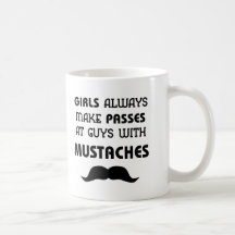 Mustache Mugs