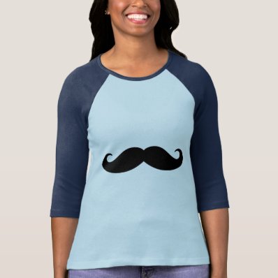 Mustache Mustache, Moustache design T-shirt