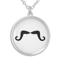 Mustache Necklace
