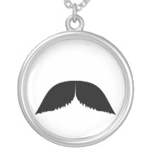 Mustache Necklace