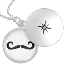 Mustache Necklace