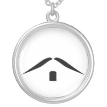 Mustache Necklace
