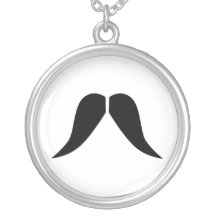 Mustache Necklace