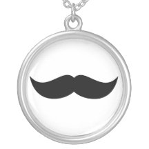 Mustache Necklace