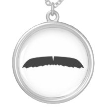 Mustache Necklace