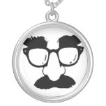 Mustache - necklace