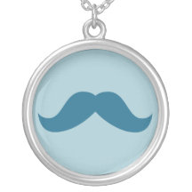 Mustache Necklace