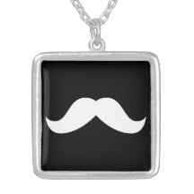 Mustache Necklace