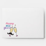 Mustache New Years Envelopes