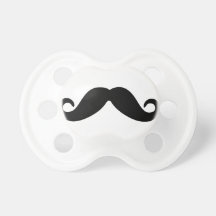 Mustache Pacifier