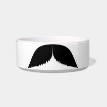 Mustache Pet Bowl