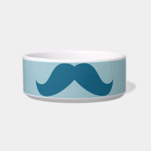 Mustache Pet Bowl
