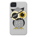 mustache pirate owl iPhone 4 covers