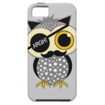 mustache pirate owl iPhone 5 covers