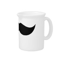 Mustache Pitcher