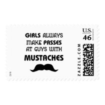 Mustache Postage