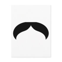 Mustache Postcards