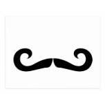Mustache Postcard