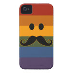 Mustache Pride custom iPhone case-mate iPhone 4 Case-Mate Cases