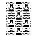 Mustache Print Post Cards