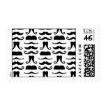 Mustache Print Postage