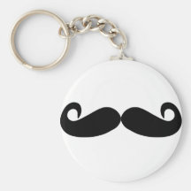 mustache quick create keychains