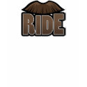 Mustache Ride t-shirts