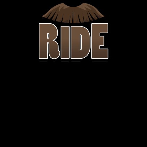 Mustache Ride T-shirts