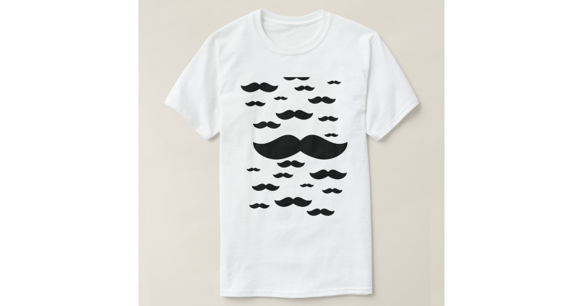 shirt mustache