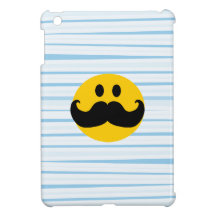 Mustache Smiley iPad Mini Case