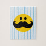 Mustache Smiley Puzzles