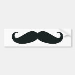 Mustache Stache Bumper Sticker