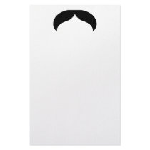 Mustache Stationery