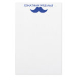 Mustache Custom Stationery