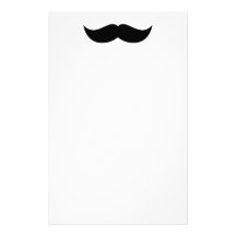 Mustache Stationery