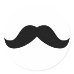 Mustache Sticker