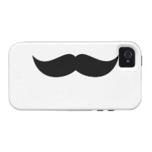 Mustache Vibe iPhone 4 Cover