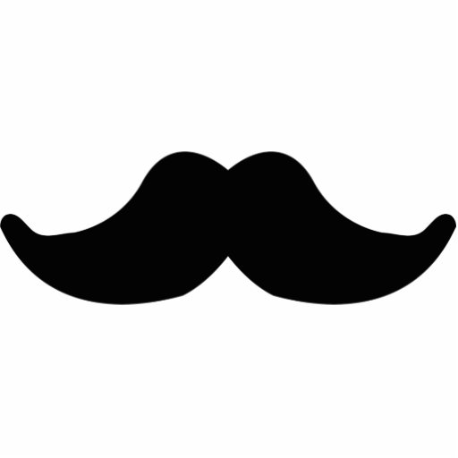 Mustache Wedding Prop Photo Cutouts 