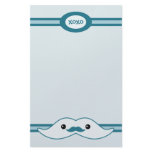 Mustache with Mustache stationery