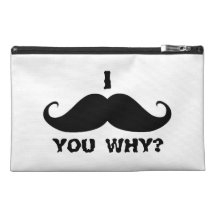 Mustache You Why? Travel Accessories Bags
