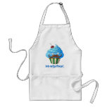Mustached Cupcake Apron
