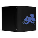 mustached octopus with a monocle binder