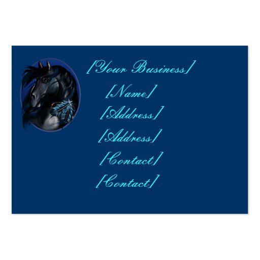 Mustang Business Card (back side)