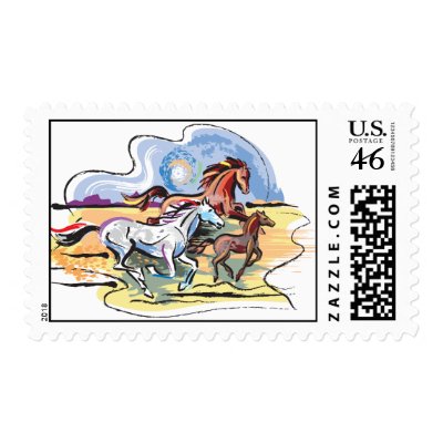 Mustang Family Stamps by j9oneill